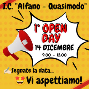 OPEN DAY 14 DICEMBRE